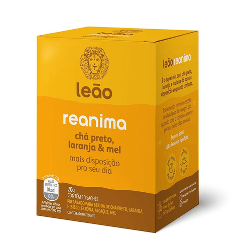 Matte Leao Cha Reanima .704oz - Seabra Foods Online