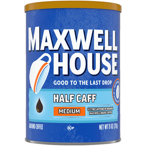 Maxwell House Lite 1/2 Caf Coffee 11oz - Seabra Foods Online