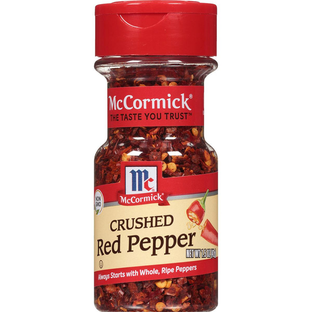 McCormick Crushed Red Pepper 1.5oz - Seabra Foods Online