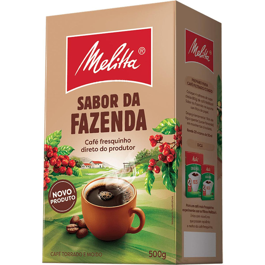 Melitta Cafe Fazenda Tradicional 500g - Seabra Foods Online