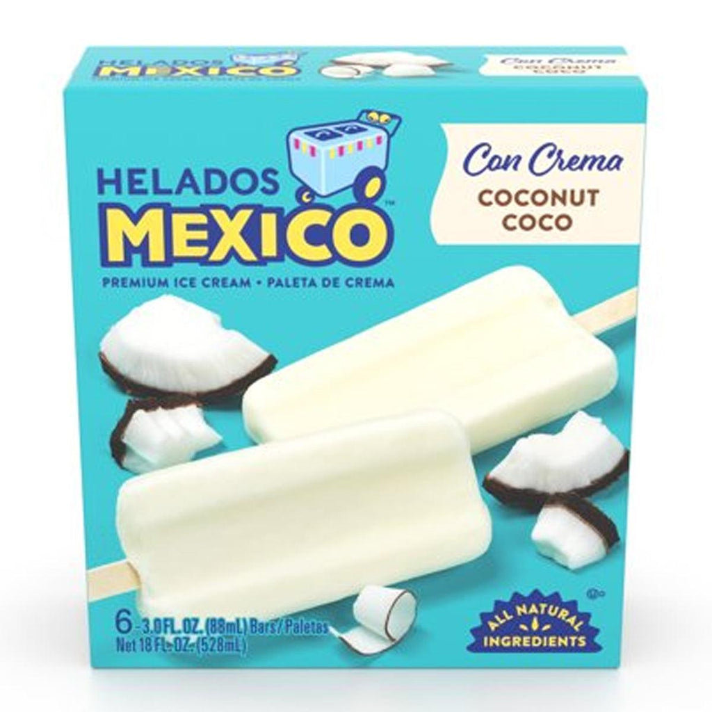 Mexico Coconut Paleta IC 6PK - Seabra Foods Online