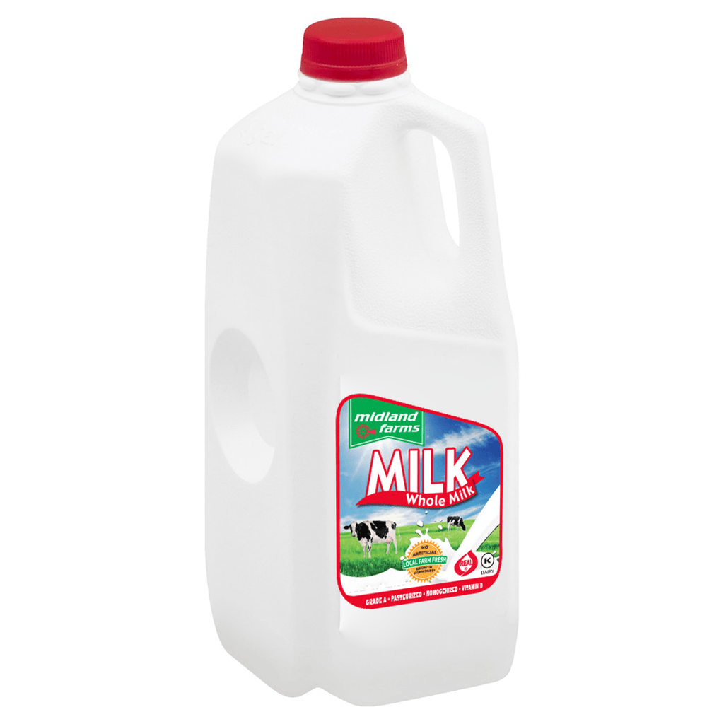 Midland Farms Whole Milk 64floz - Seabra Foods Online