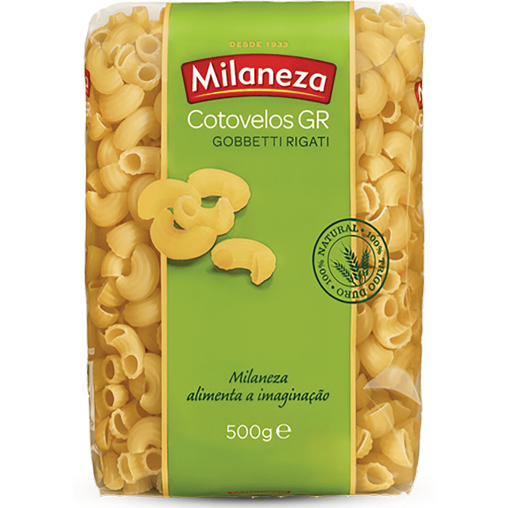 Milaneza Cotovelos Grandes 17.6 oz - Seabra Foods Online