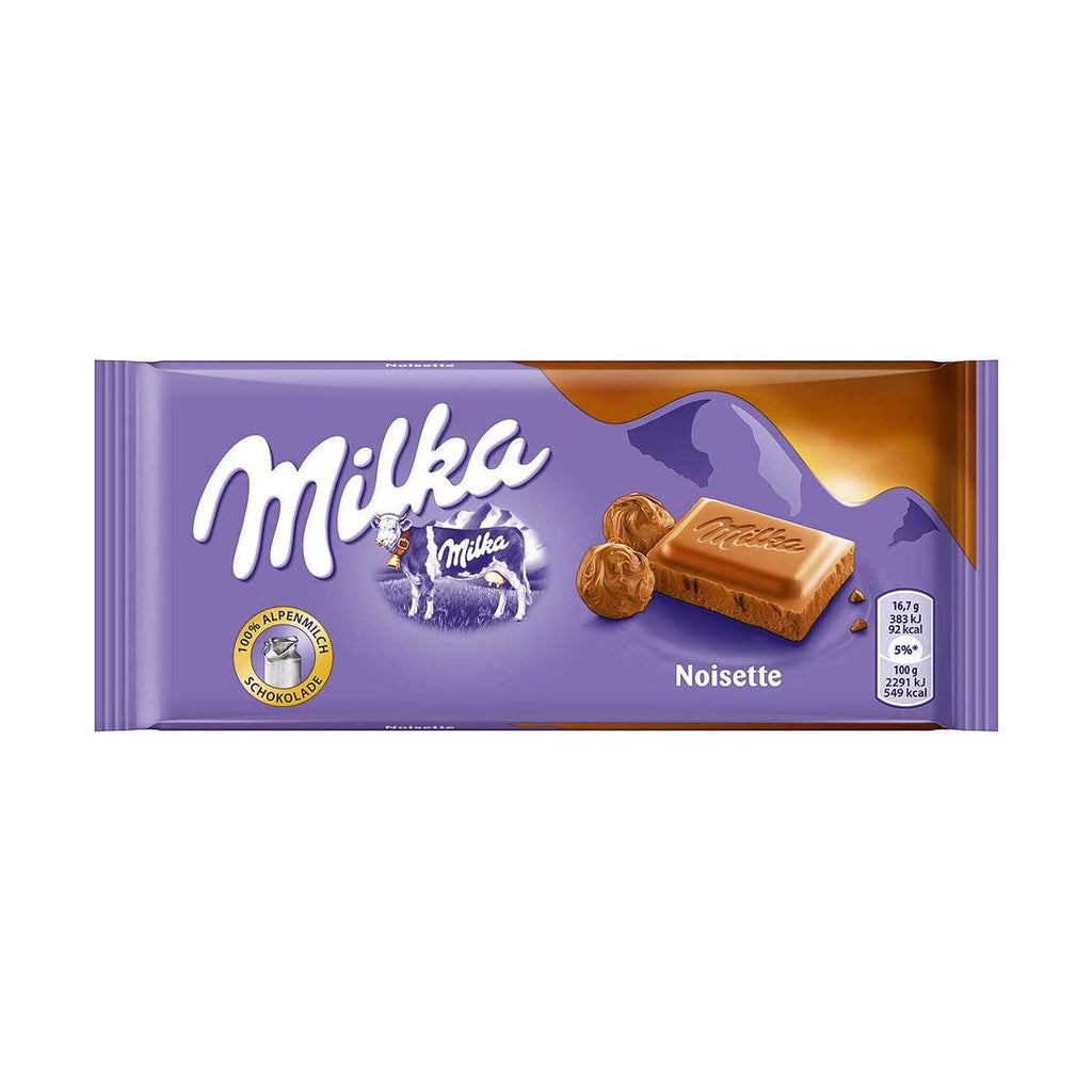 Milka Noisette Chocolate Bar - Seabra Foods Online