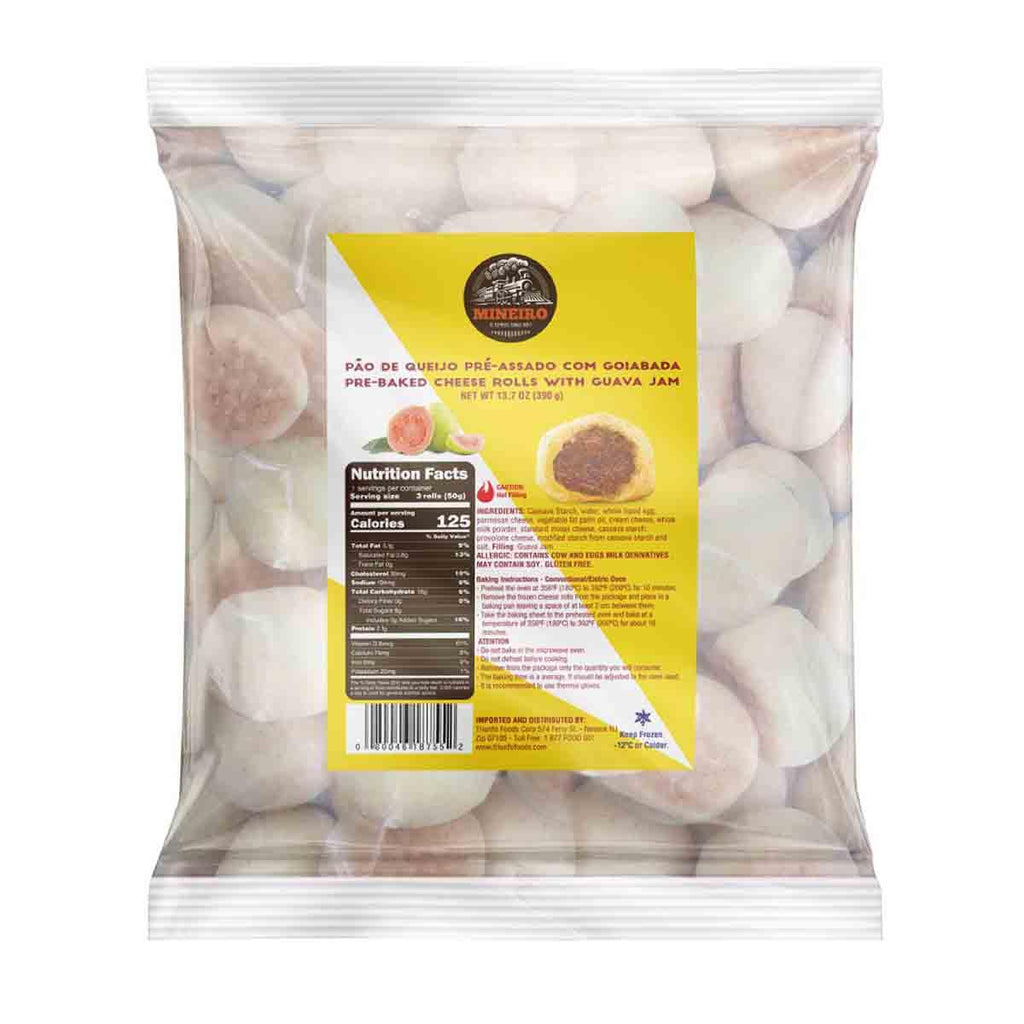 Mineiro Pao de Queijo C/Goiabada 13.7oz - Seabra Foods Online