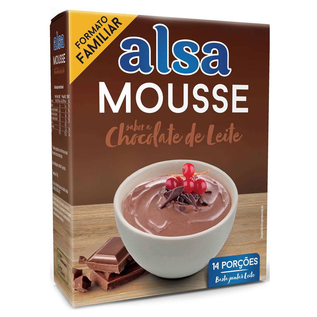Mousse de Chocolate de Leite Alsa 264 - Seabra Foods Online
