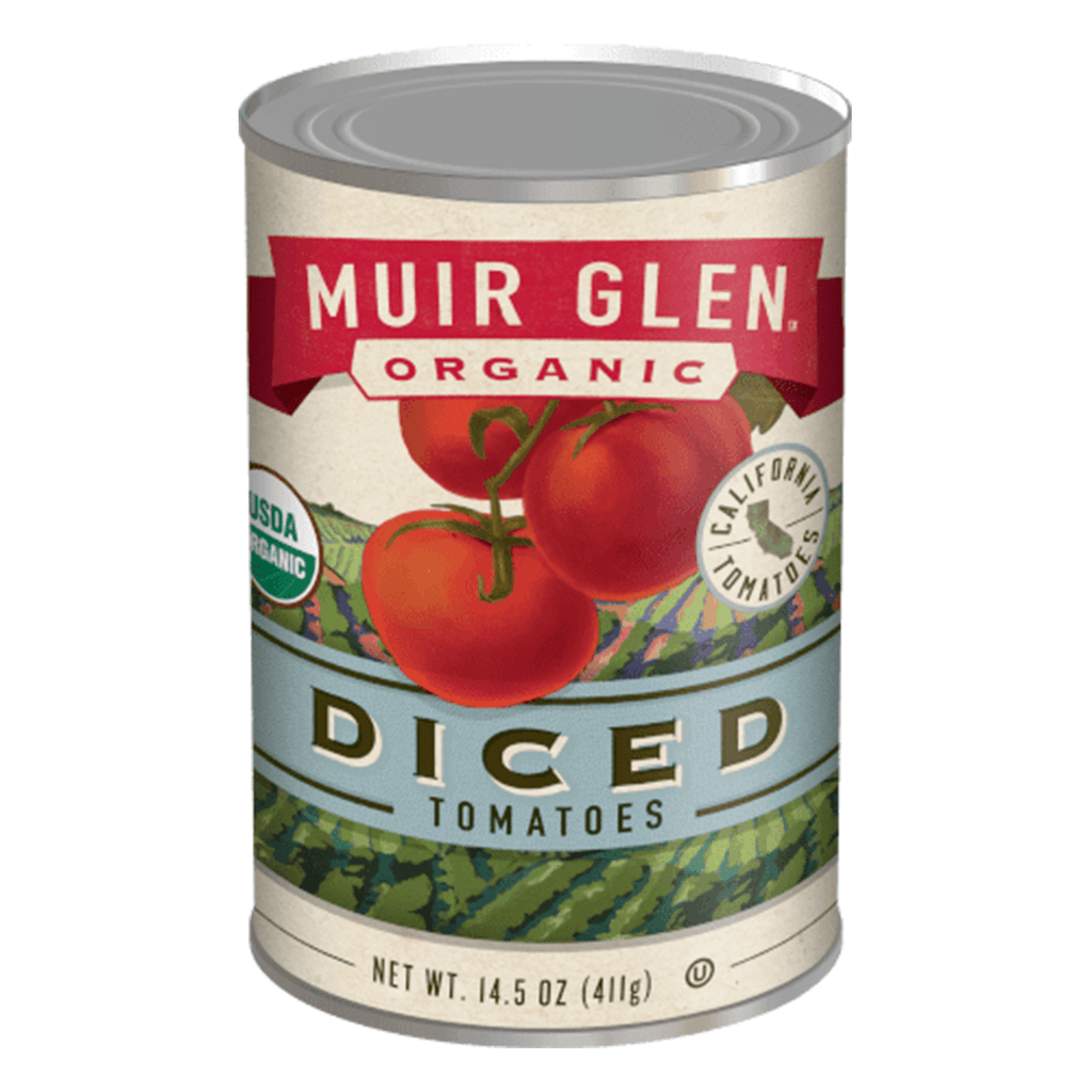Muir Glen Organic Diced Tomatoes 14.5z - Seabra Foods Online