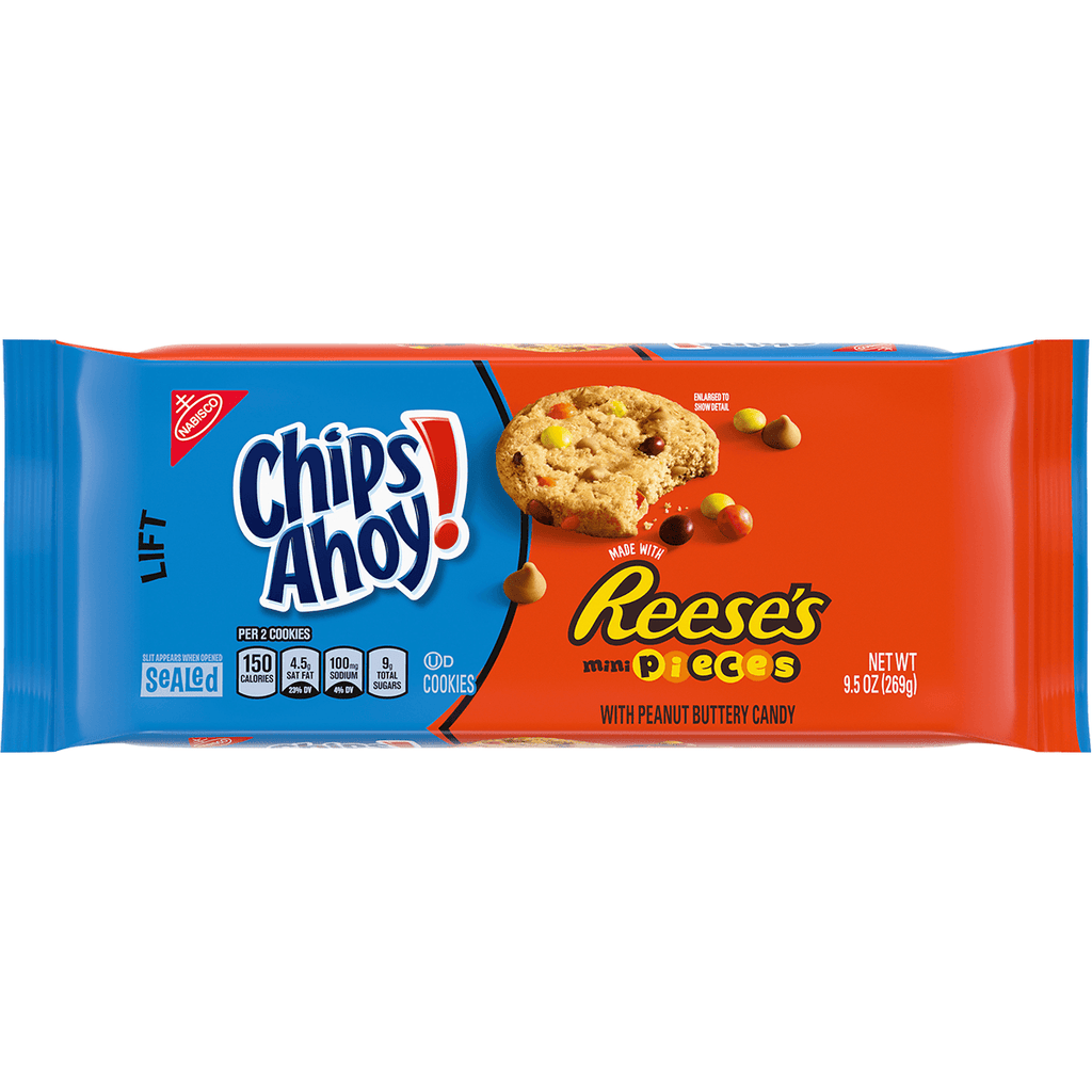 Nabisco Chips Ahoy Reeses Pieces 9.5oz - Seabra Foods Online