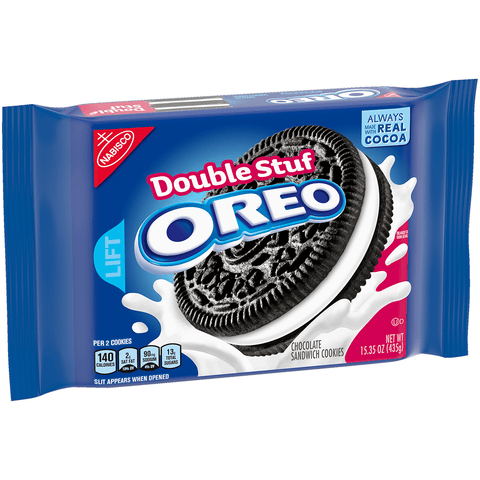 Nabisco Oreo Double Stuff Ckies 15.35 oz - Seabra Foods Online