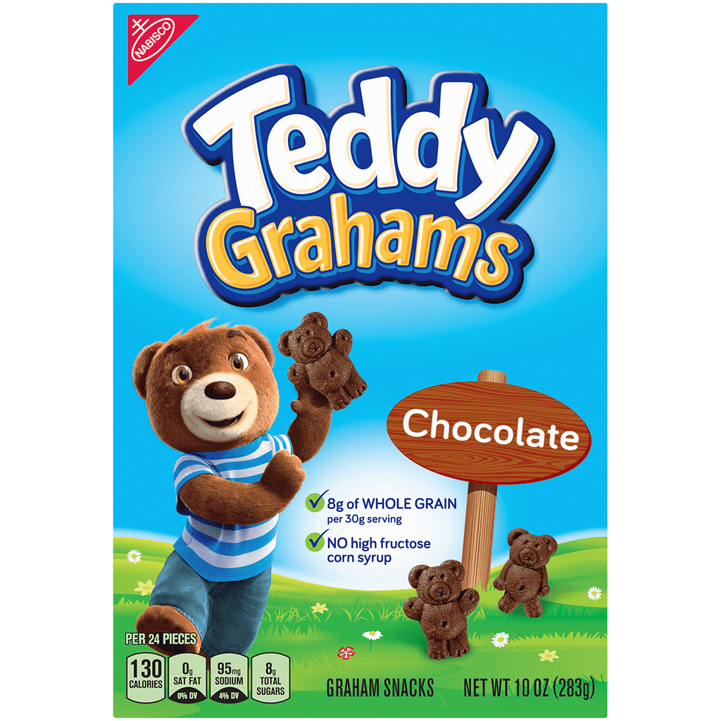 Nabisco Teddy Grahams Chocolate 10oz - Seabra Foods Online