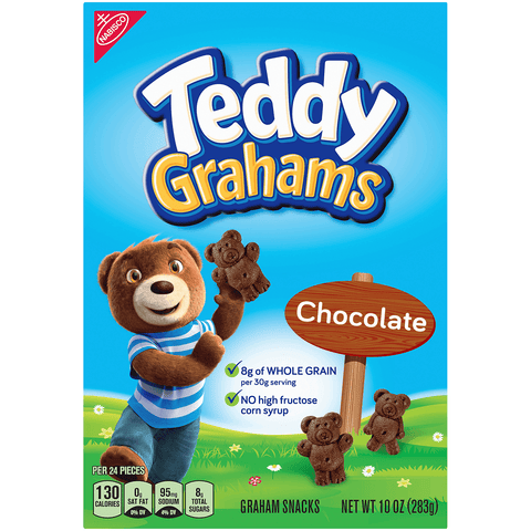 Nabisco Teddy Grahams Chocolate 10oz - Seabra Foods Online