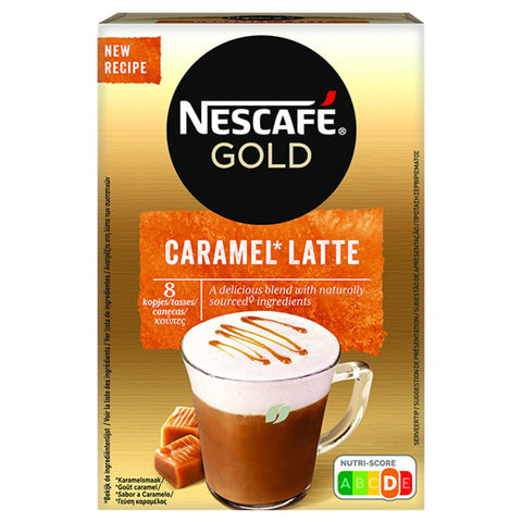 Nescafe Gold Caramel Latte 136g - Seabra Foods Online