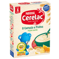 Nestle Cerelac 8 Cereais e Frutas 250g - Seabra Foods Online