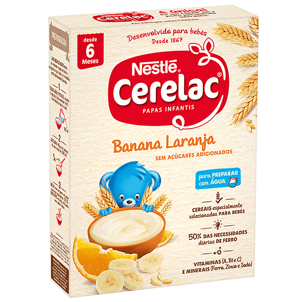 Nestle Cerelac Banana/Orange 250g - Seabra Foods Online