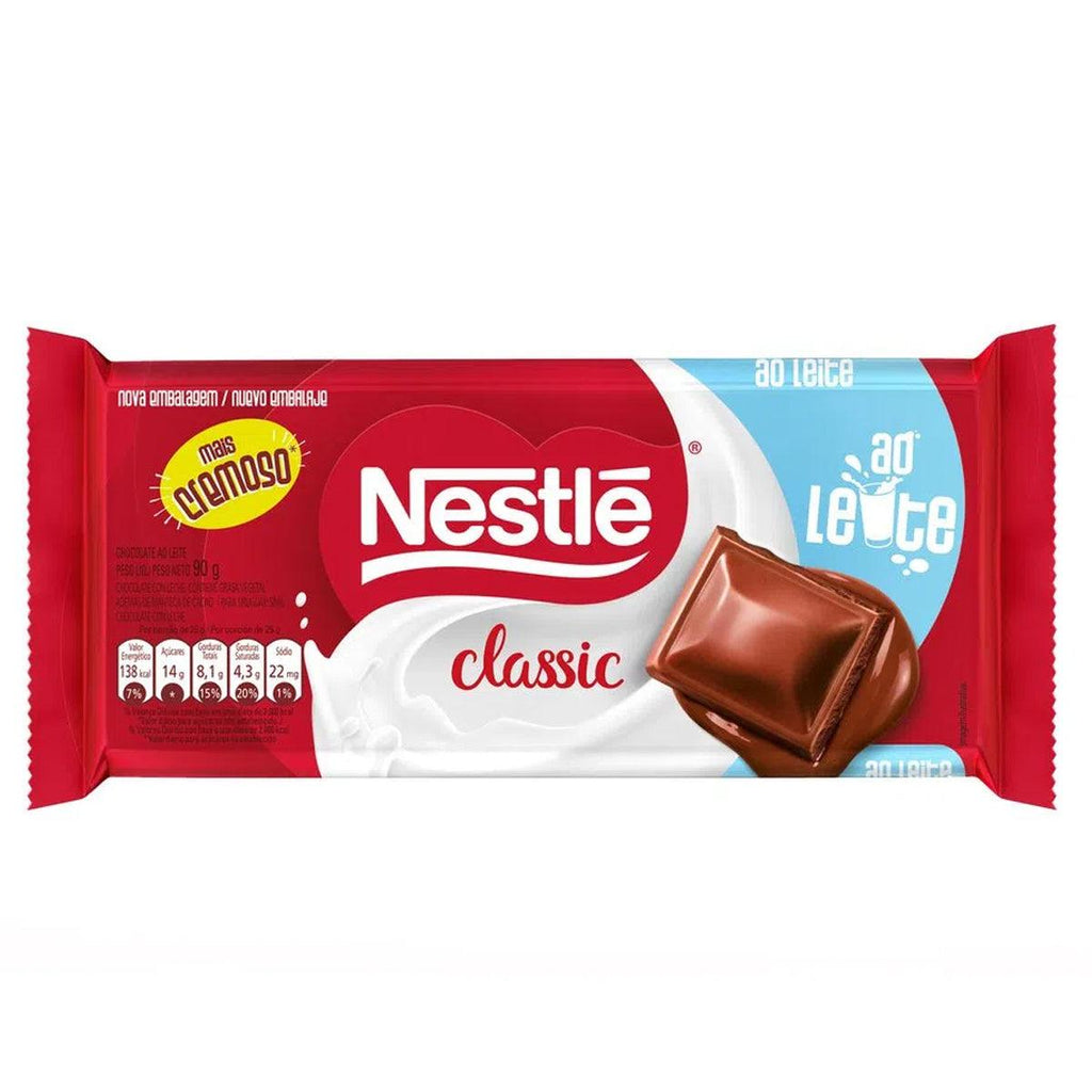 Nestle Classic Chocolate ao Leite - Seabra Foods Online