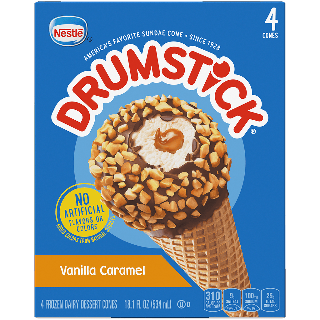 Nestle Drumstick Caramel 4PK - Seabra Foods Online
