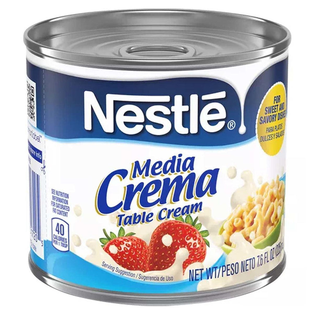 Nestle Media Crema 7.6floz - Seabra Foods Online