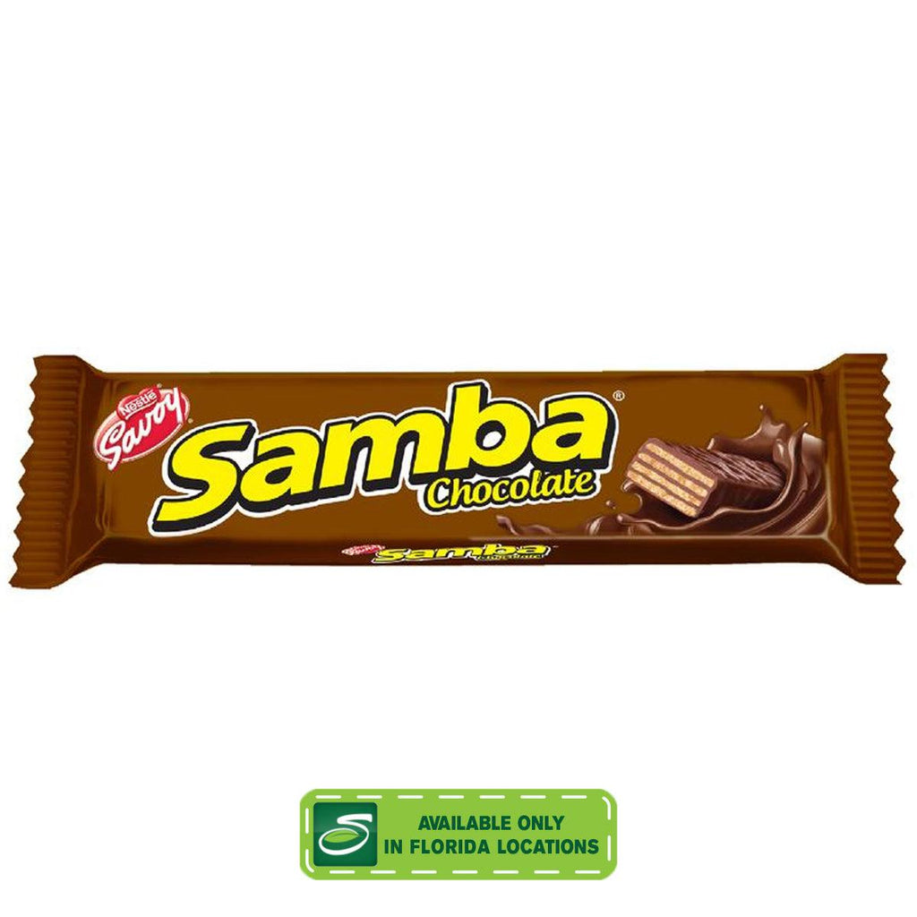 Nestle Savoy Samba Wafer Chocolate 1.12z - Seabra Foods Online
