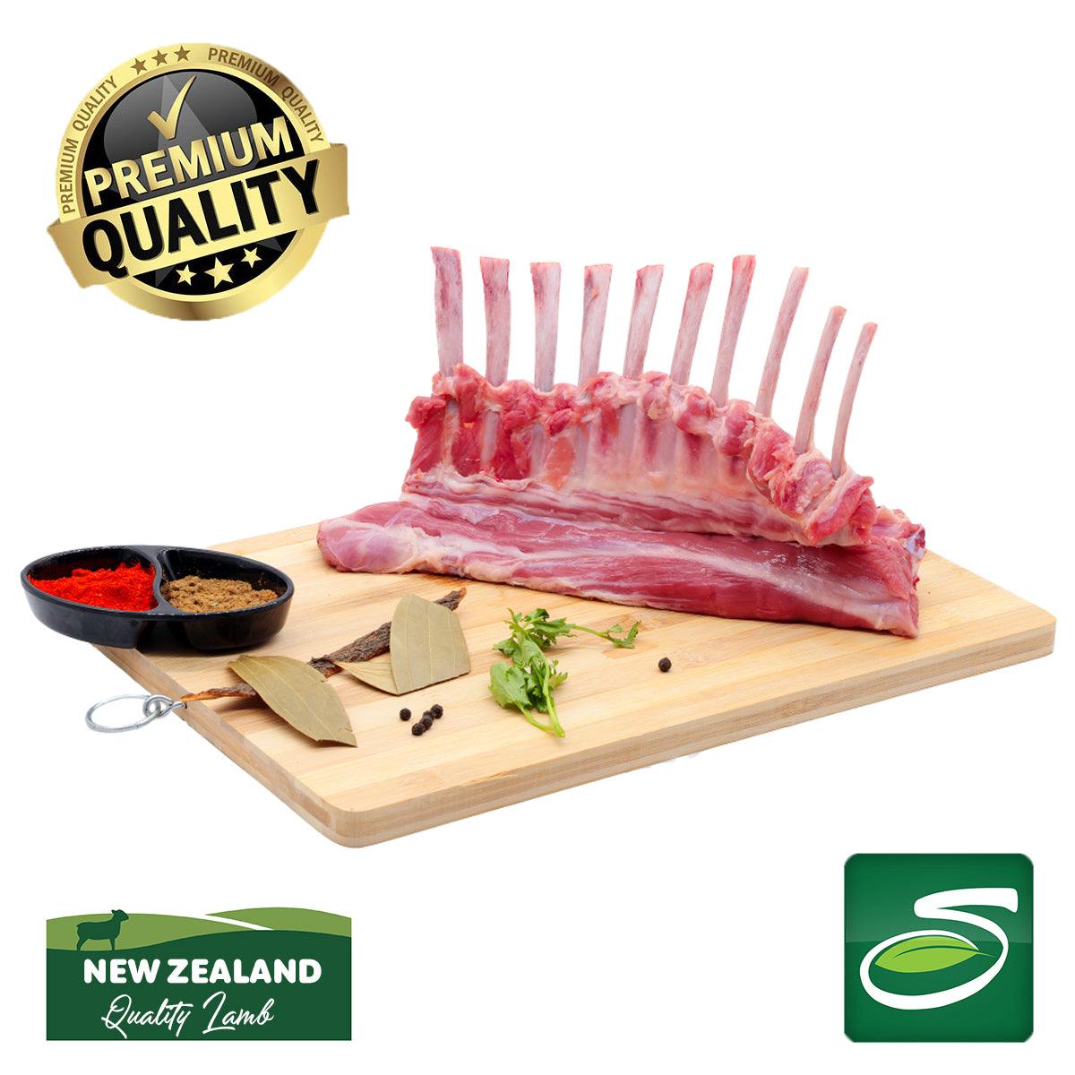 Lamb Rack Package New Zealand Lamb Rack 2.99lb Package – Seabra Foods Online