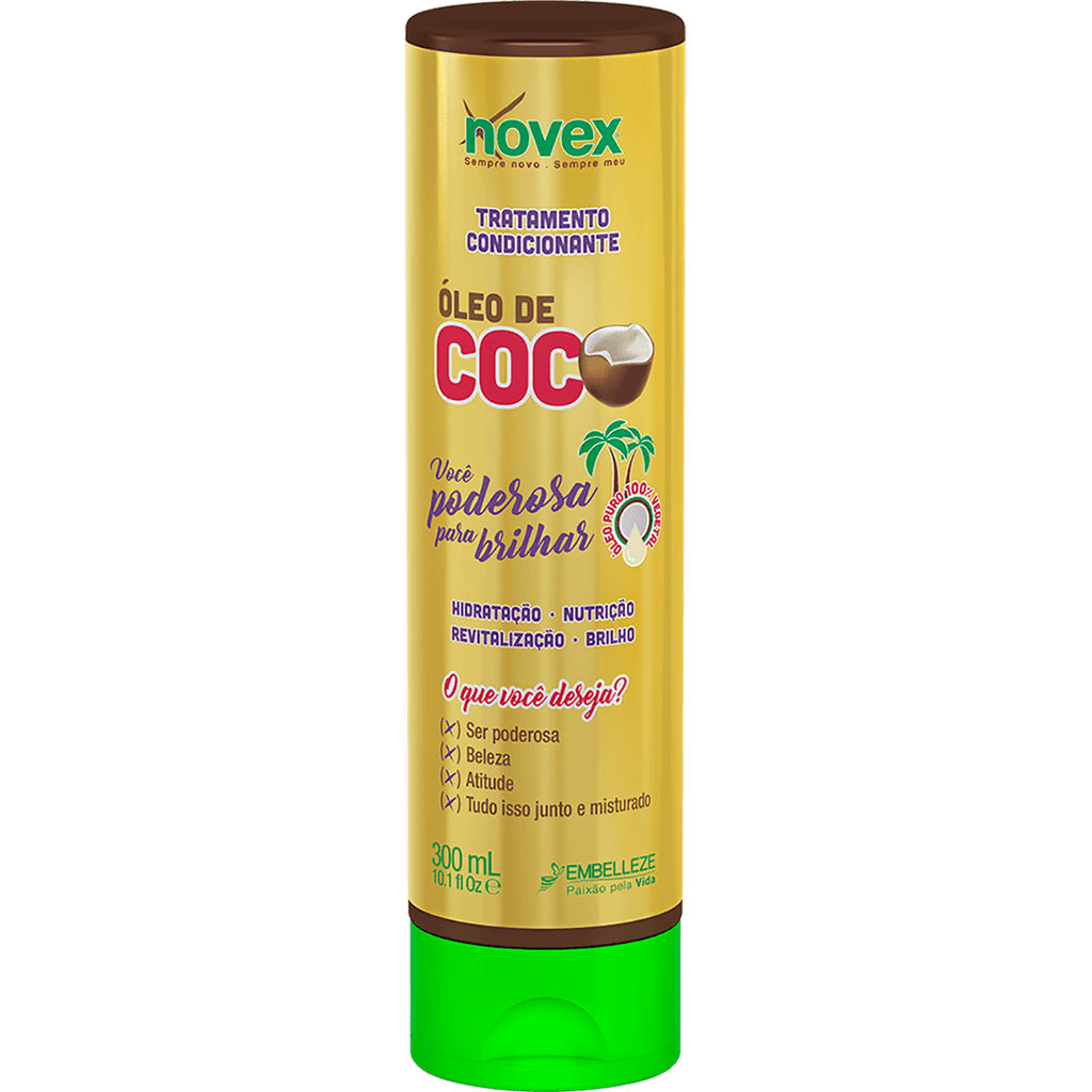 Novex Condicionador Oleo de Coco 10.14fz - Seabra Foods Online