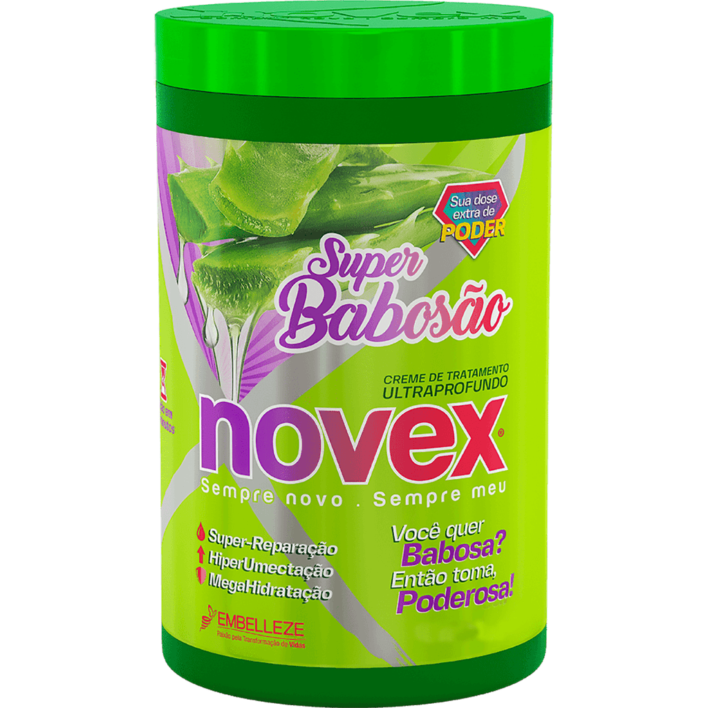 Novex Creme Trat Super Aloe Vera 2.2lb - Seabra Foods Online