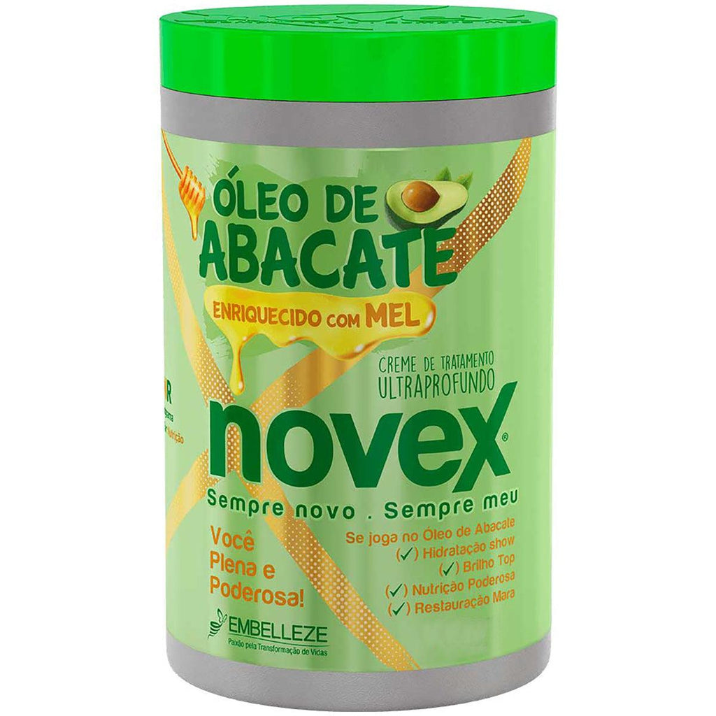 Novex Oleo Abacate Mascara 2.2lb - Seabra Foods Online