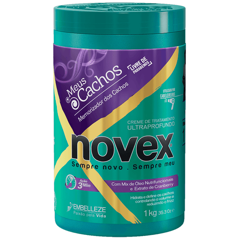 Novex Tratamento Meus Cachos 2.2lb - Seabra Foods Online