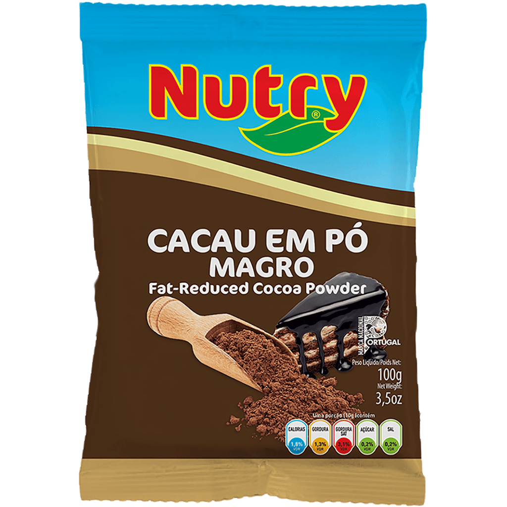 Nutry Cacau em Po 3.52oz - Seabra Foods Online