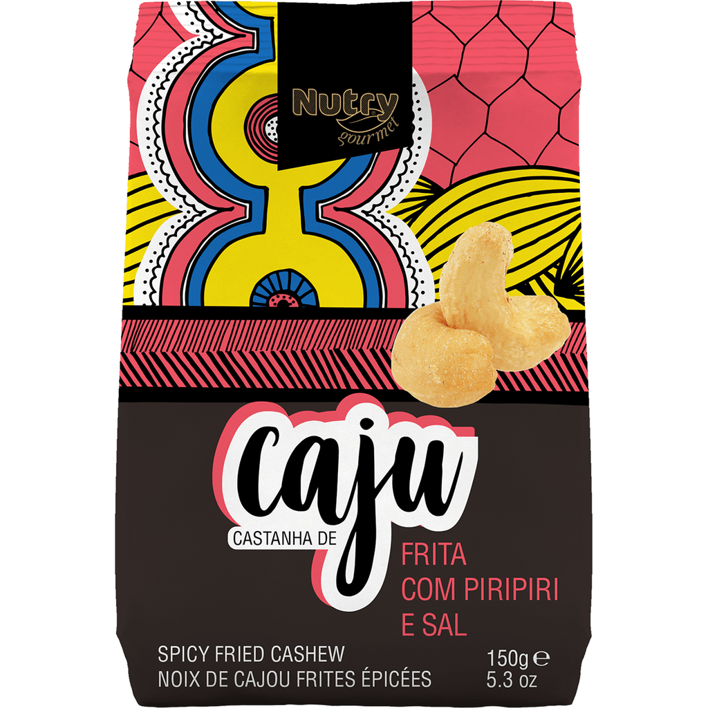 Nutry Castanha Caju Frita Salgada 5.3oz - Seabra Foods Online