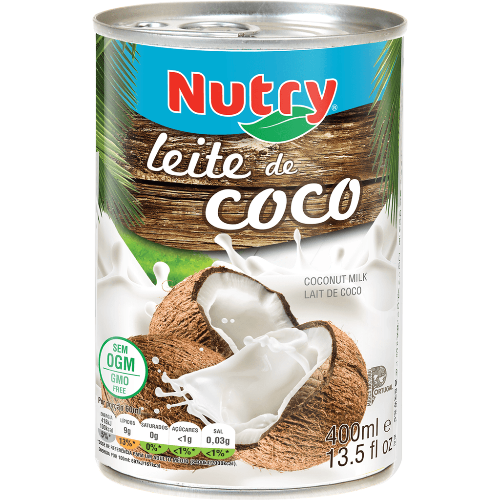 Nutry Leite de Coco 13.5floz - Seabra Foods Online