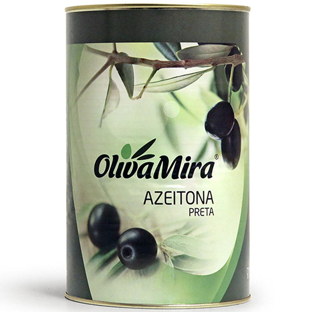 Olivamira Azeitona Preta Inteira 5.5lb - Seabra Foods Online