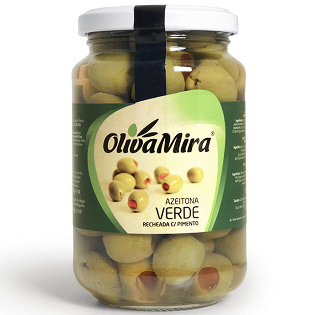 Olivamira Azeitona Verde Rech/Pimentos - Seabra Foods Online
