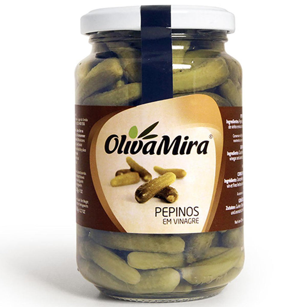 Olivamira Cornichons/Pepinos 12.7oz - Seabra Foods Online