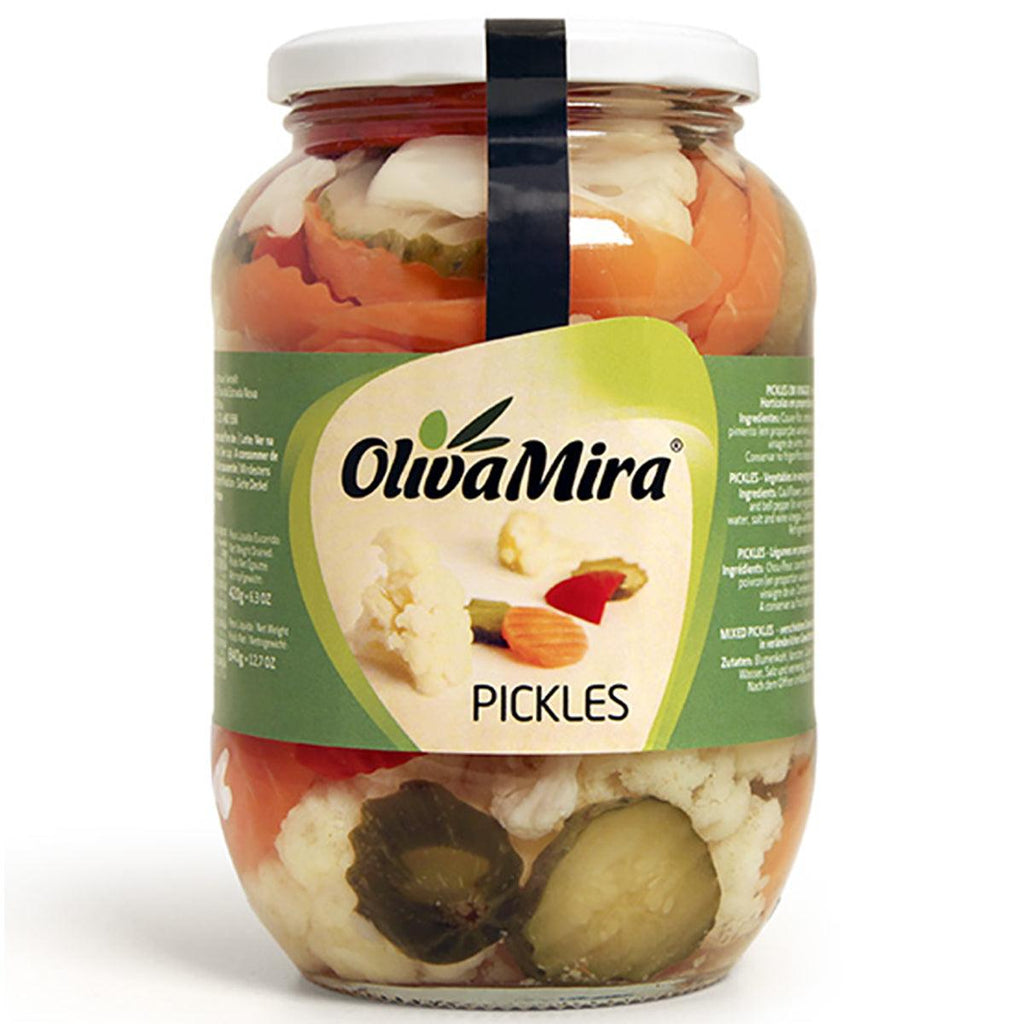 Olivamira Pickles Vinagre 29.63oz - Seabra Foods Online