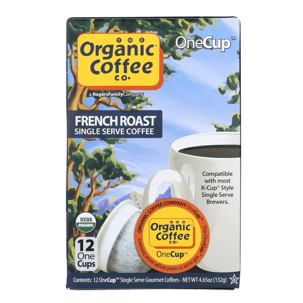 One Cup Organic Coffee French Roast - Seabra Foods Online