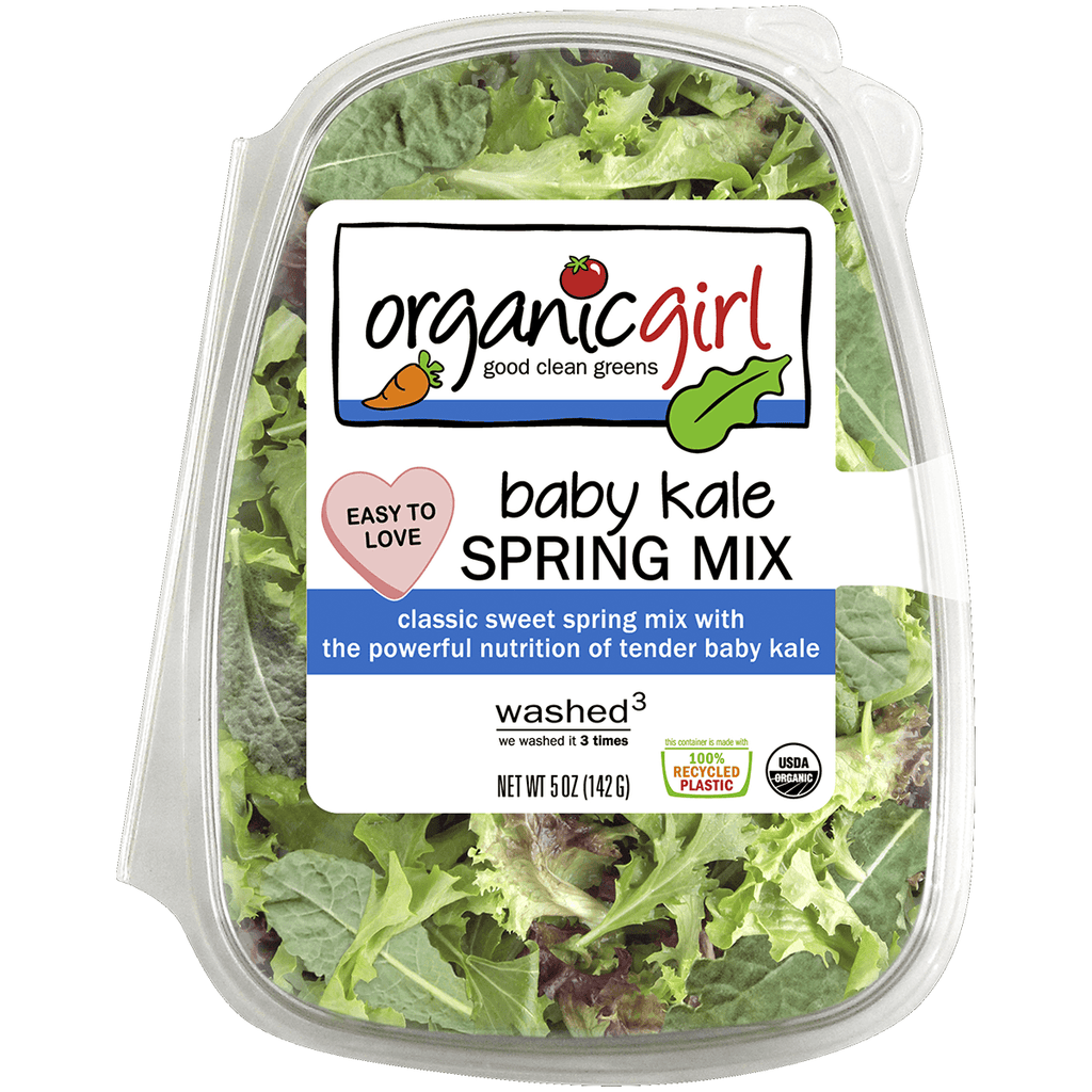 Organic girl Baby Kale Spring Mix 5oz - Seabra Foods Online