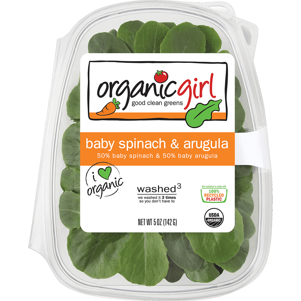 Organic Girl Baby Spinach/Arugula 5oz - Seabra Foods Online