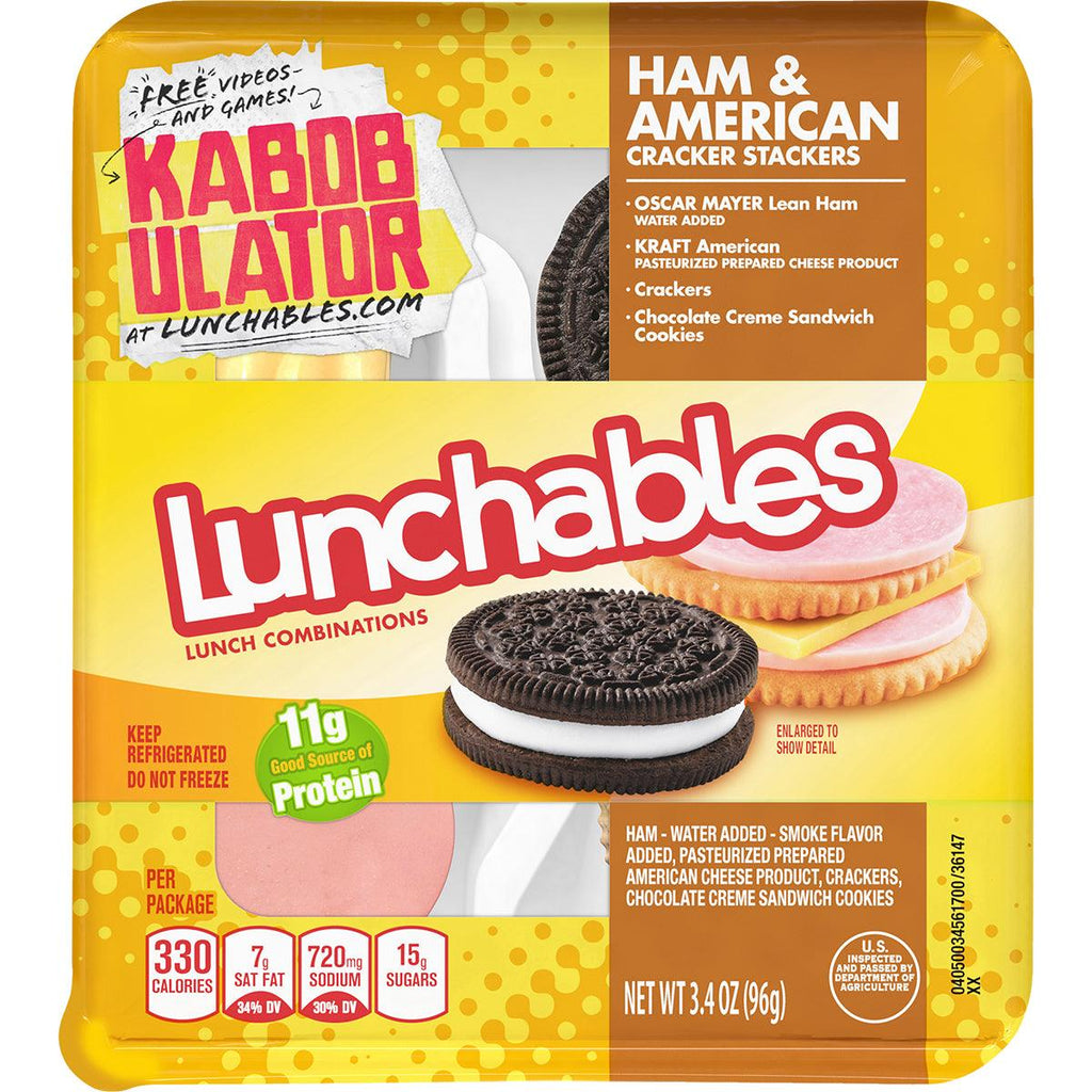 Oscar Mayer Ham&American Cheese Lunch 3.4oz - Seabra Foods Online