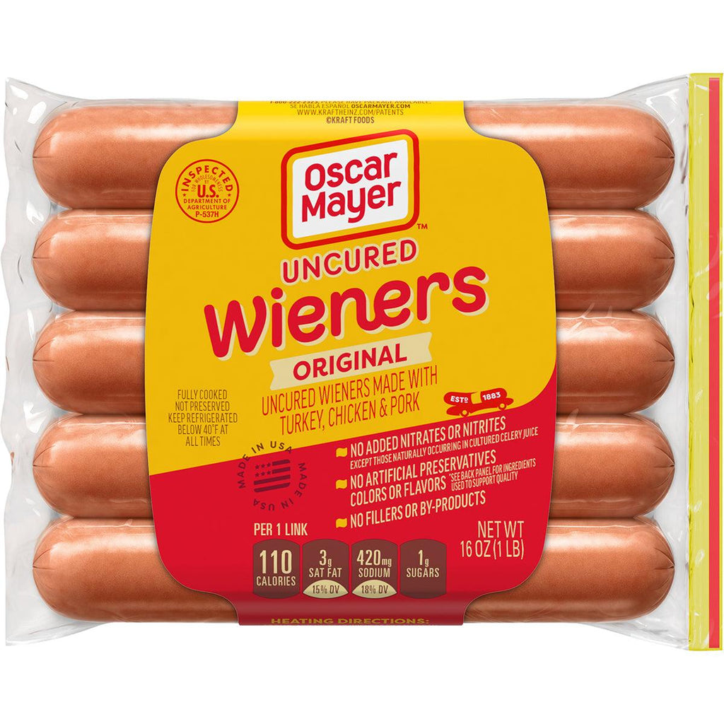 Oscar Mayer Meat Weiner Franks 16oz - Seabra Foods Online