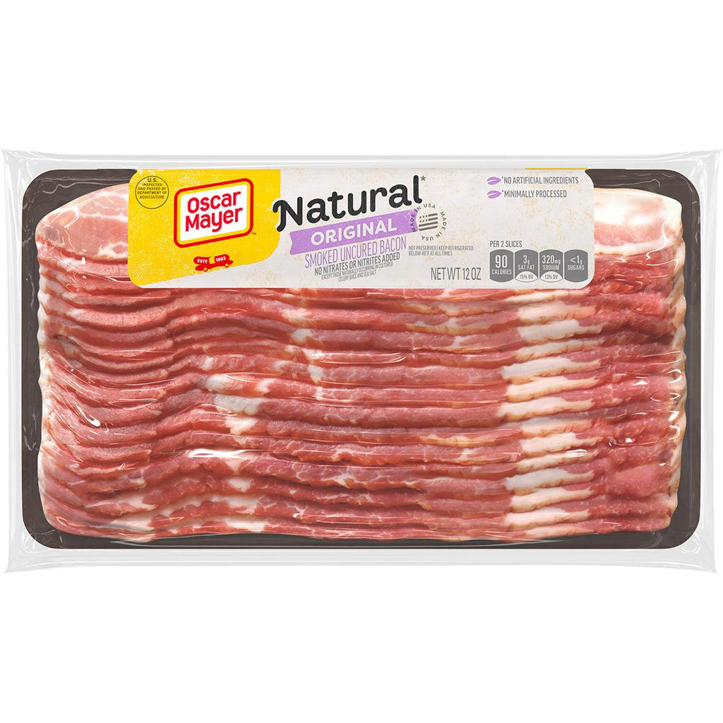 Oscar Mayer Natural Bacon 12oz - Seabra Foods Online