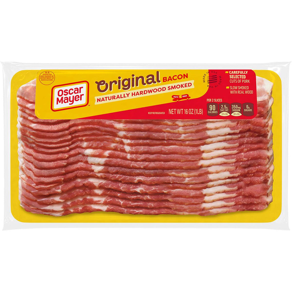 Oscar Mayer Sliced Bacon 16oz - Seabra Foods Online