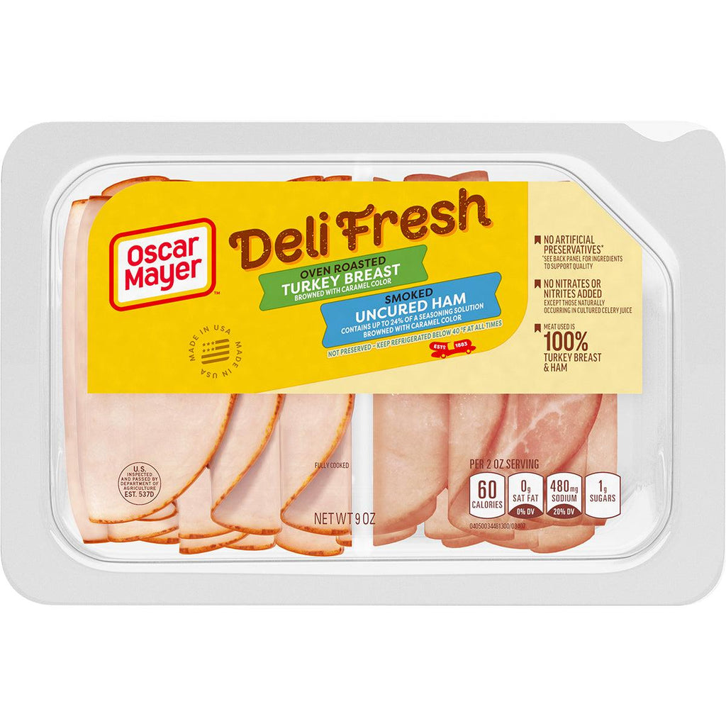 Oscar Mayer Turkey and Ham Combo 9oz - Seabra Foods Online