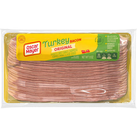 Oscar Mayer Turkey Bacon 12oz - Seabra Foods Online