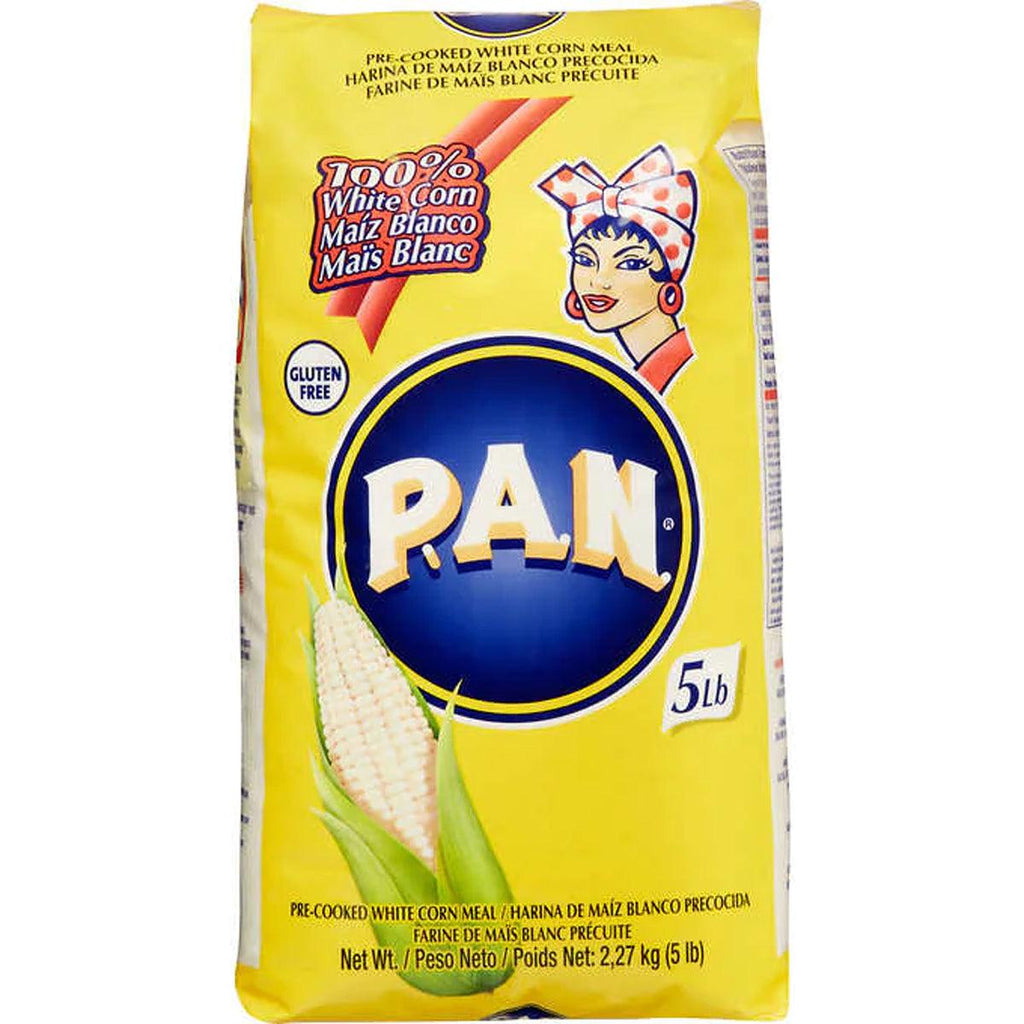 PAN Harina de Maiz Blanco 5lb - Seabra Foods Online