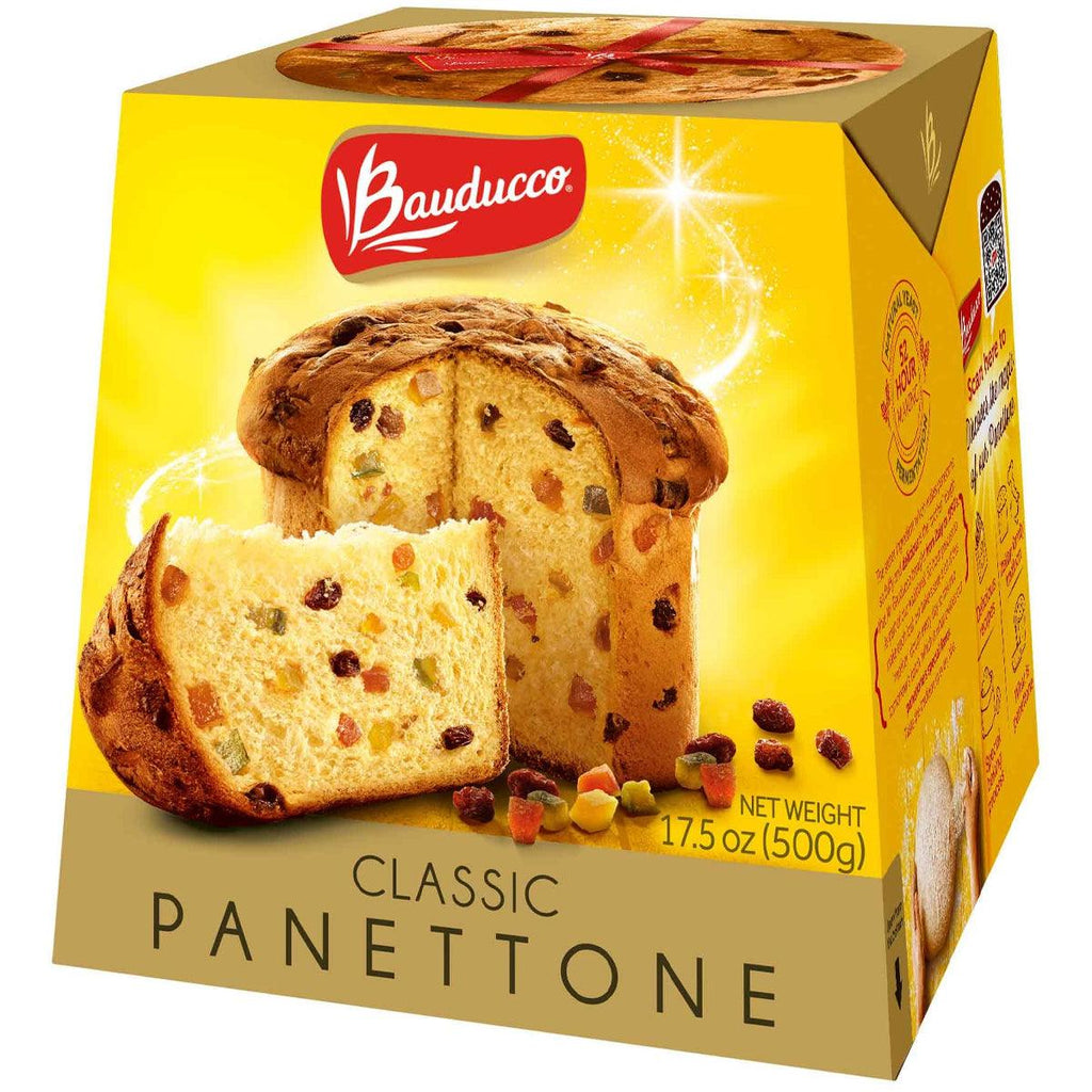 Panettone Classic Frutas Bauducco 454g - Seabra Foods Online