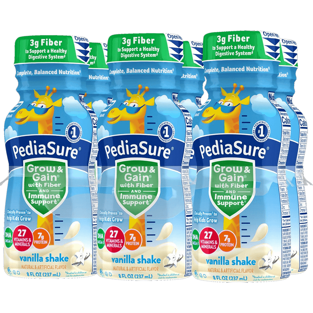 Pediasure Vanilla w/Fiber 6PK 48 floz - Seabra Foods Online