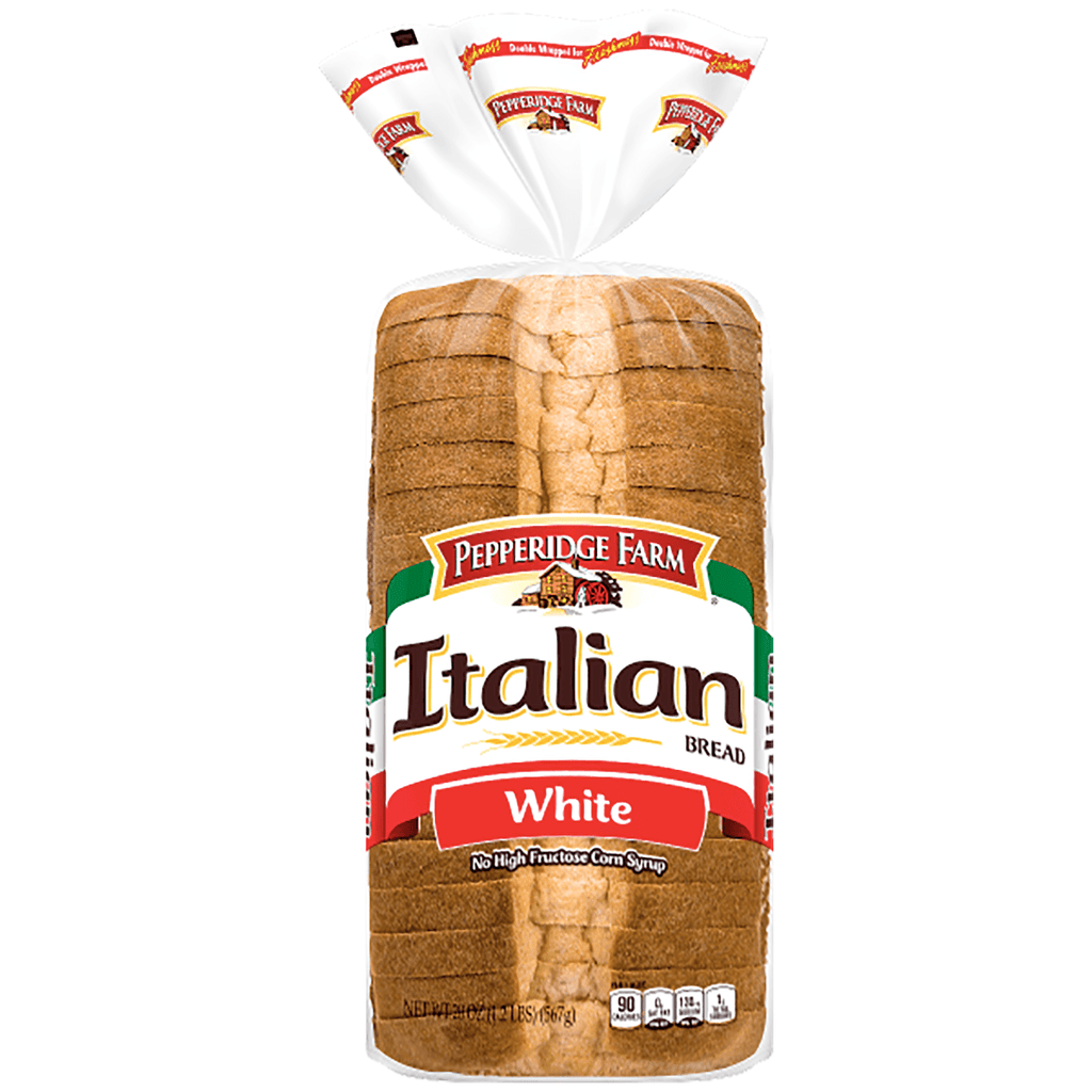 Pep.Farms Italian White Bread 20 oz - Seabra Foods Online