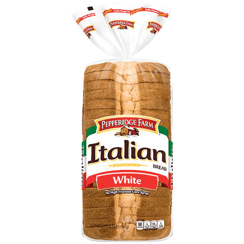 Pep.Farms Italian White Bread 20 oz - Seabra Foods Online