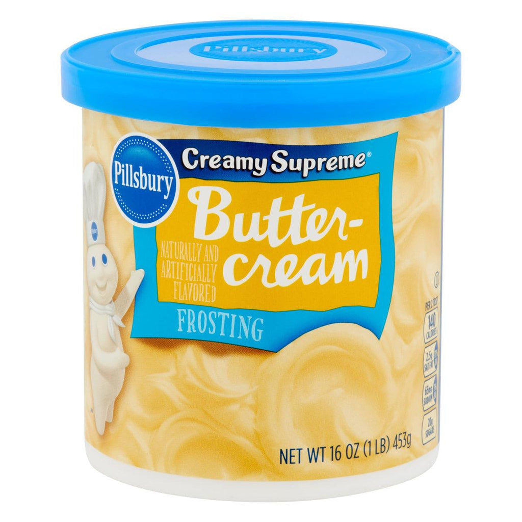 Pillsbury Butter Cream Frosting 16oz - Seabra Foods Online
