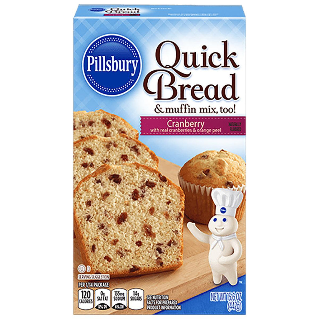 Pillsbury Cranberry Quik Bread 15.6oz - Seabra Foods Online